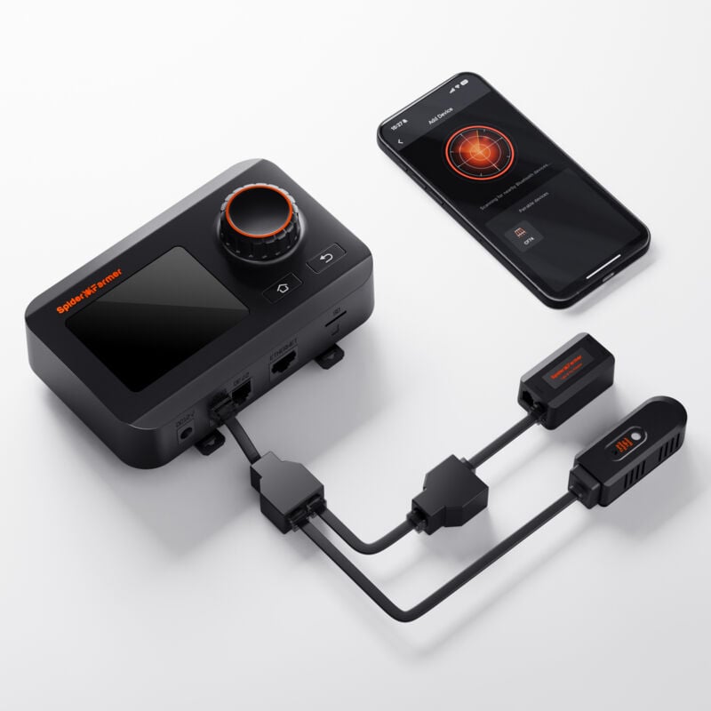 Spider Farmer - 2025 neu Smart Pflanzenwachstumslicht-Controller ggs Controller Kit