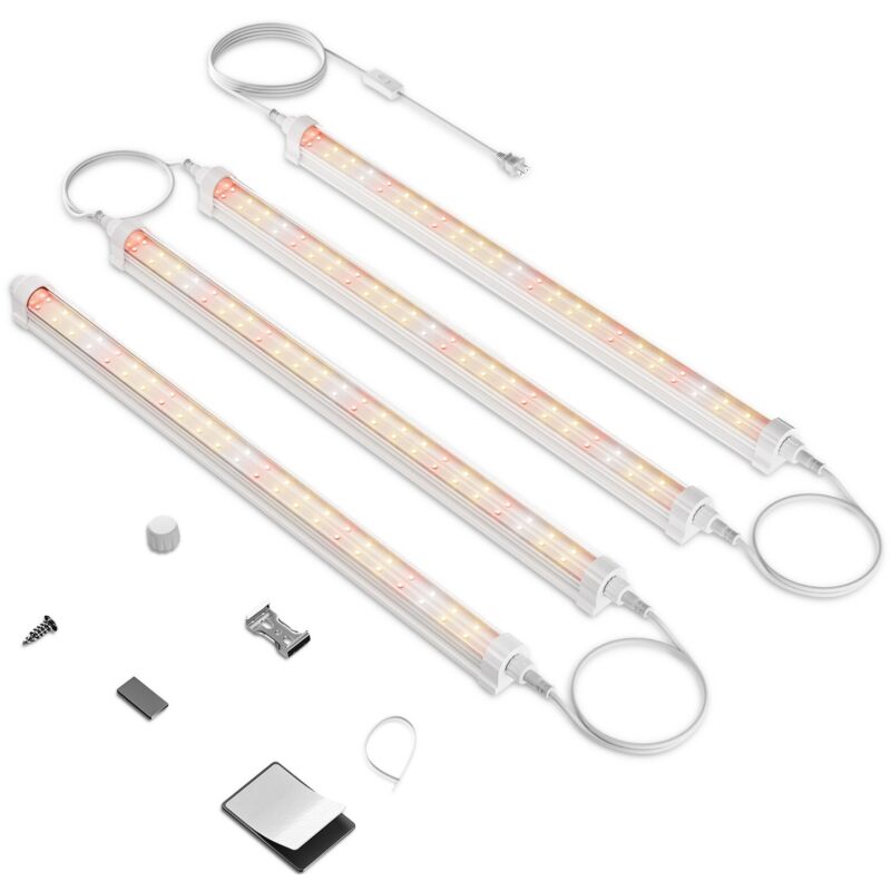 Spider Farmer GlowBar10D 10W LED Pflanzenlicht mit Vollspektrum, dimmbar und Magnetverbindung für Innenräume, Keimlinge und Gärten