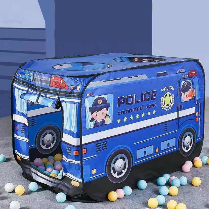 Spielzelt Spielhaus, kleines Autohaus, 115 x 70 x 75 cm, faltbares kleines Haus, geeignet für drinnen und draußen