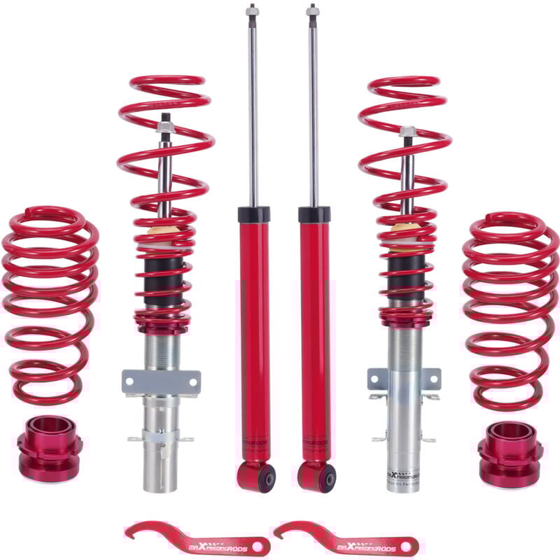 Maxpeedingrods - Sport Gewinde-fahrwerk Fahrwerk for vw polo 9N Skoda Fabia 6Y 6Y2 6Y5 Coilover