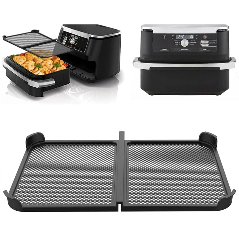 Spritzschutz aus Silikon für die Ninja Foodi 10,4L AF500EU Heißluftfritteuse, kompatibel mit der Ninja Foodi 10,4L Heißluftfritteuse,