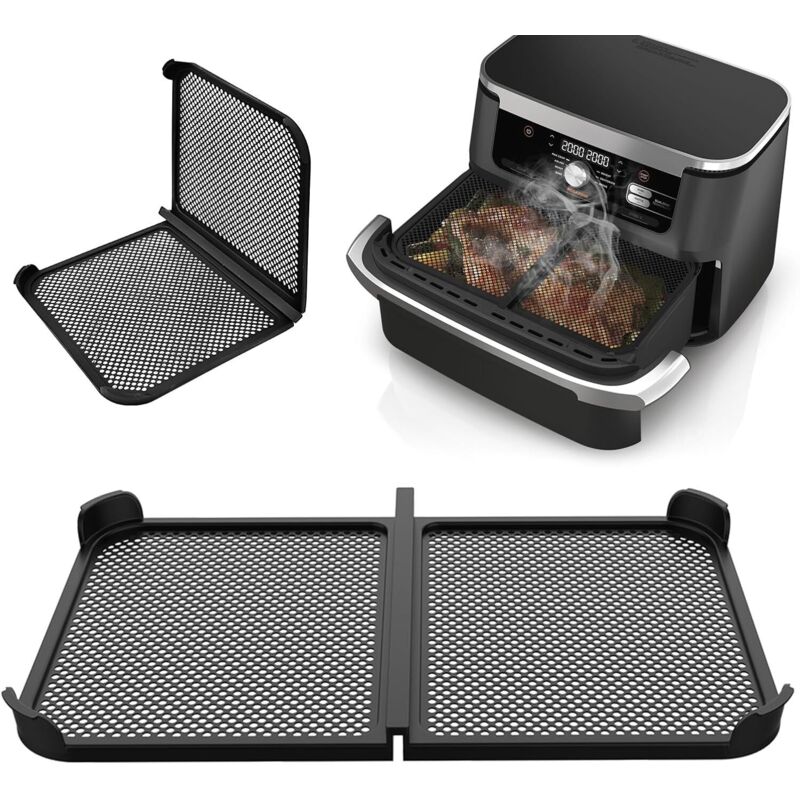 Spritzschutz für Ninja Foodi Flexdrawer 10,4 L Heißluftfritteuse AF500EU, Ninja Heißluftfritteuse Zubehör, Air Fryer Accessories Ninja AF500EU,