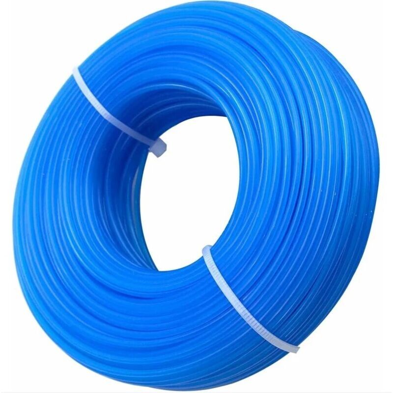 Spule mit rundem Nylonfaden für Motorsense, Durchmesser 1,6 mm, Länge 100 m, Ersatz-Schneidfaden, Trimmerfaden