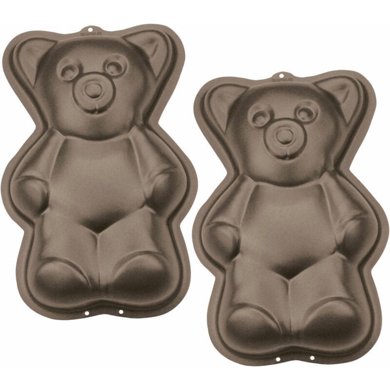 Städter 2 Mini Backformen Eddy der Teddybär