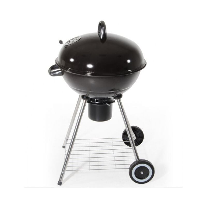 Holzkohlegrill Ø47,5x84 cm aus schwarzem Stahl - Lanciano