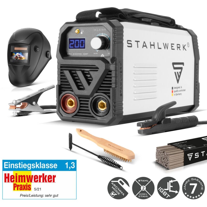 Schweißgerät arc 200 md - dc Vollausstattung - Stahlwerk