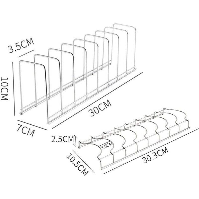 Stainless Steel Dish Rack, Dish Rack, Dish Rack, Kitchen Storage Rack, A+B