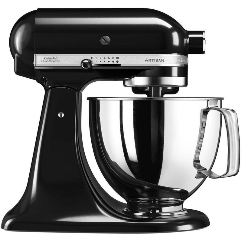 KitchenAid 5KSM125EOB Artisan Küchenmaschine schwarz onyx