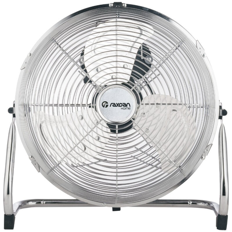 BMI - Standventilator 12' 32cm 50W 3 Geschwindigkeiten Silber Umwälzpumpe Raydan Home