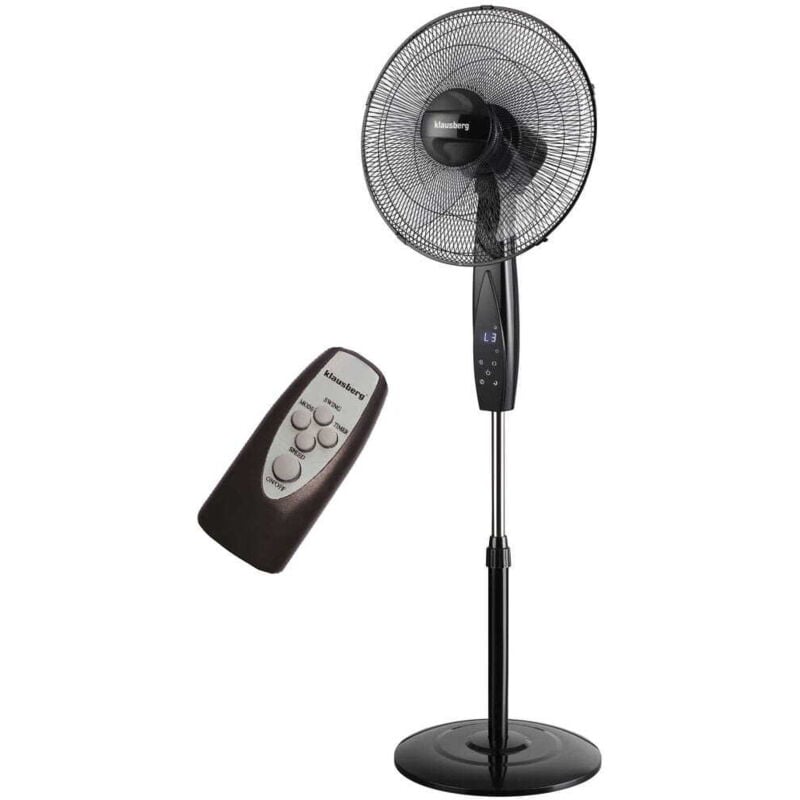 Standventilator mit Fernbedienung und Timer 40cm 50W KLAUSBERG KB-7718