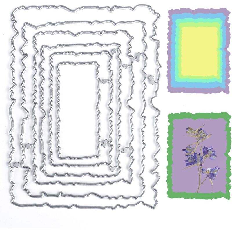 Stanzformen für Karten, Geschenkschablonen, silberne Ausschnitte, Halloween-Stanzformen, Stanzformen für DIY-Karten, Scrapbooking,