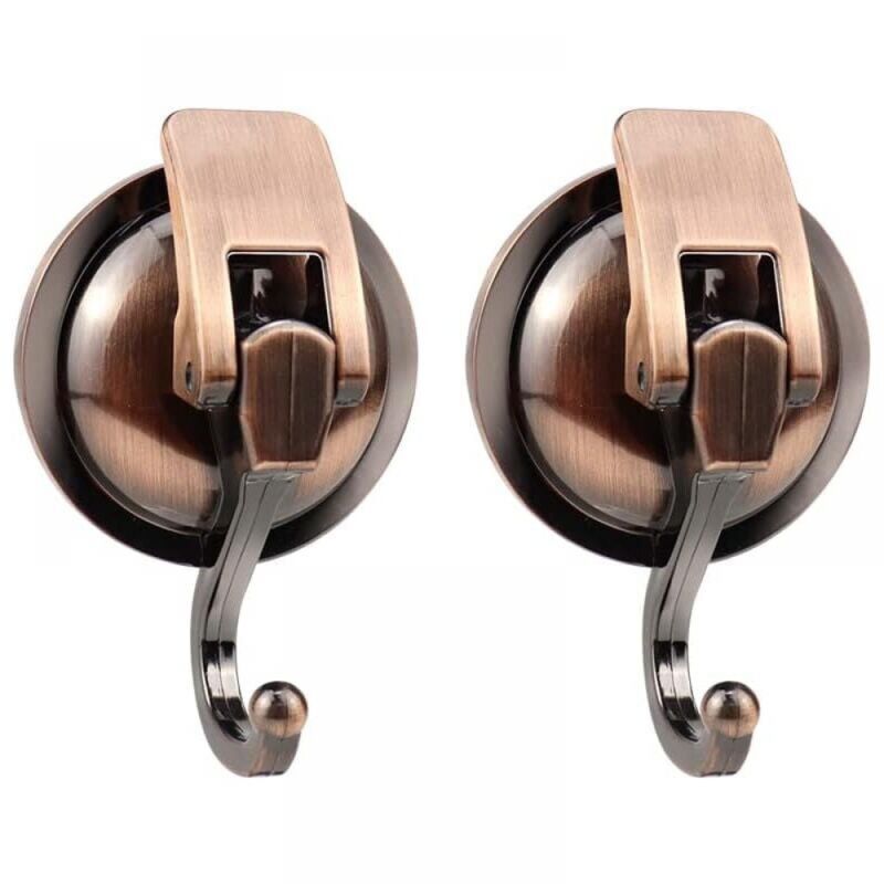 Starke Saugnapfhaken, leistungsstarker Saughaken, 6 mm, leistungsstarker Gummi-Saugnapf, hält Gewichte bis zu 5 kg, Saugnapfhaken für Badezimmer,