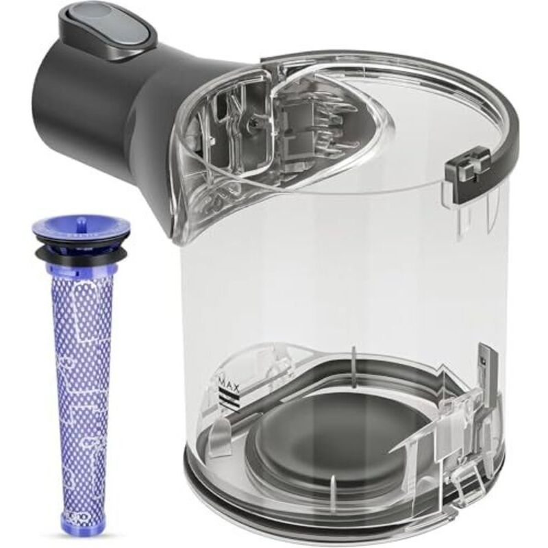 Staubbehälter für Dyson V6 Staubsauger, Ersatzteile DC58 DC59 DC62 DC74, Ersatzbehälter für Staubsauger