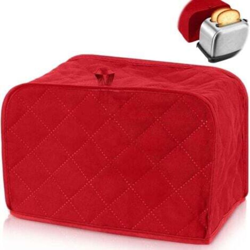 Staubdichte Toaster-Abdeckung für Küchengeräte aus Polyester, maschinenwaschbar, wasserdicht