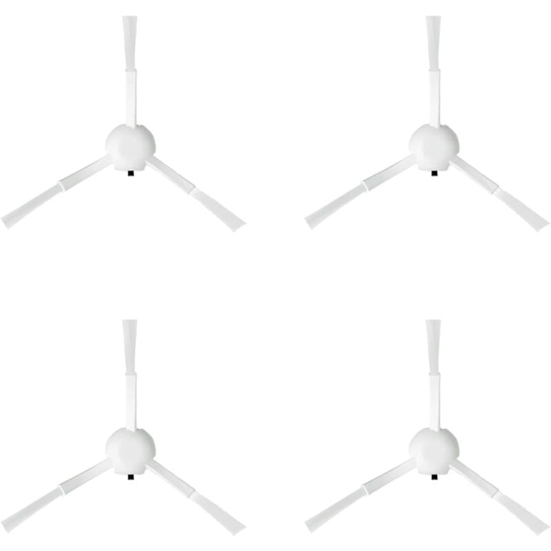 Staubsauger-Ersatzteile (4 Seitenbürsten), kompatibel mit Dreame Bot L10s Ultra Roboter-Staubsauger-Zubehör