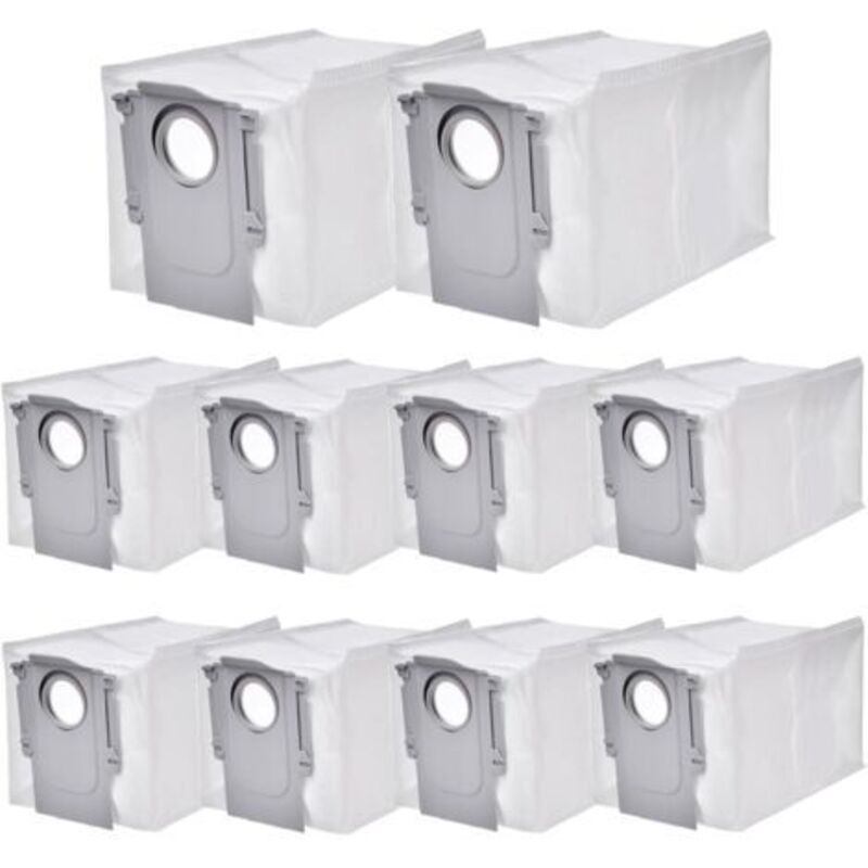 Staubsaugerbeutel für Roborock, 10er-Packung Staubsaugerbeutel für Roborock Q Revo. Zubehör: Staubsaugerbeutel für Saugroboter, Staubbeutel,