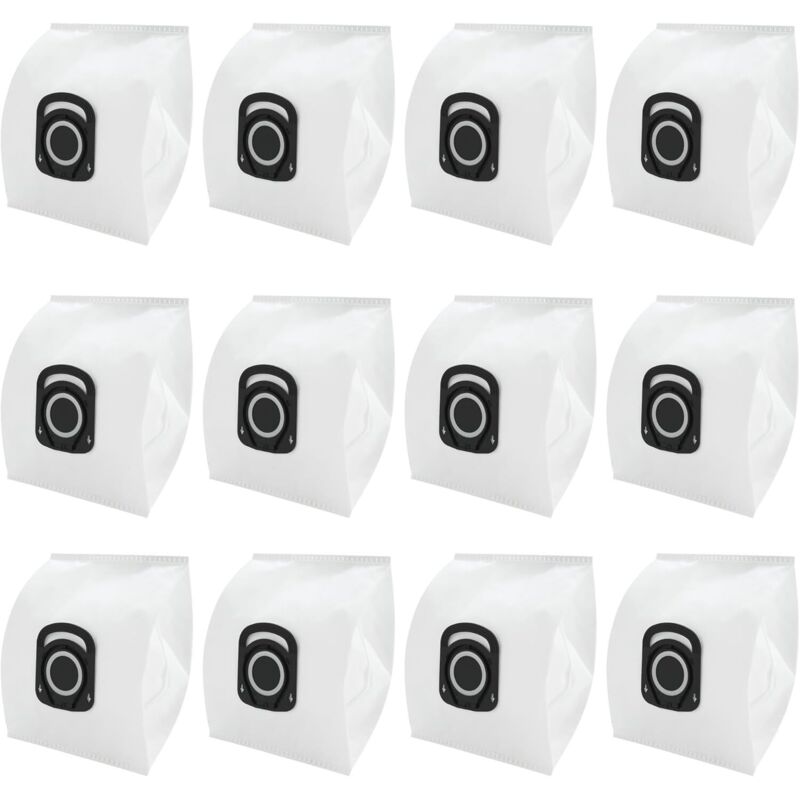 Staubsaugerbeutel Rowenta Hygiene +ZR200520 ZR200720, für Rowenta Compact Power, X-Trem Power und Silence Force (RO64xx RO63xx RO68xx RO39xx), 12