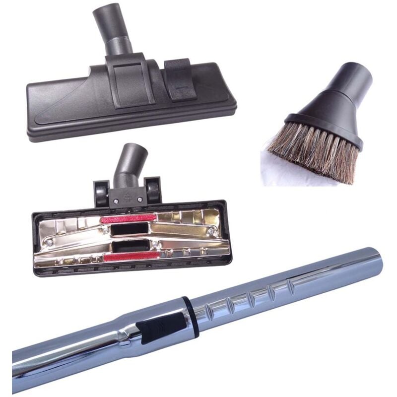 Hossi's Wholesale - Staubsaugerzubehör-Set bestehend aus Staubsaugerrohr, Bodendüse und Saugpinsel kompatibel für Philips fc 8446 Impact, Philips