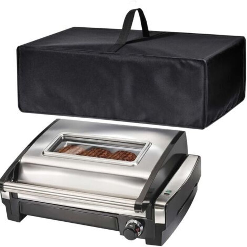 Staubschutzhülle für Ninja GR101 Sizzle rauchfreier Indoor-Grill und -Grill/Hamilton Beach Elektro-Indoor-Grill
