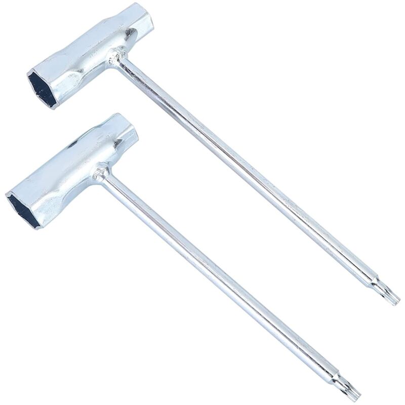 Steckschlüsselsatz, Kettensägen-Steckschlüsselsatz mit T-Griff, T27, 2-teiliges Set für Stihl TS350, TS360 und TS400 Kettensägen
