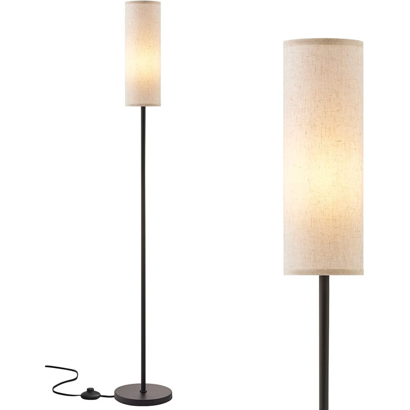 Moderne Stehlampe fürs Wohnzimmer – Hohe Stehlampen fürs Schlafzimmer, Moderne Stehlampen mit Schirm, Kinderzimmer, Lesen, Minimalistische Stehlampe