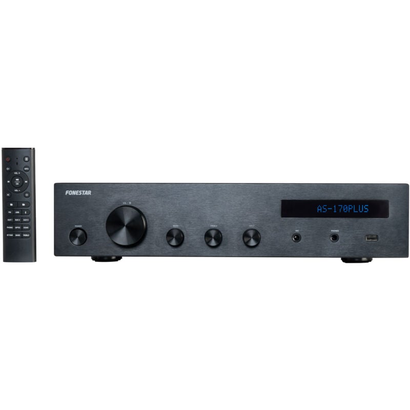 Stereo HiFi BT/USB/FM 80+80Wrms HiFi-Verstärker
