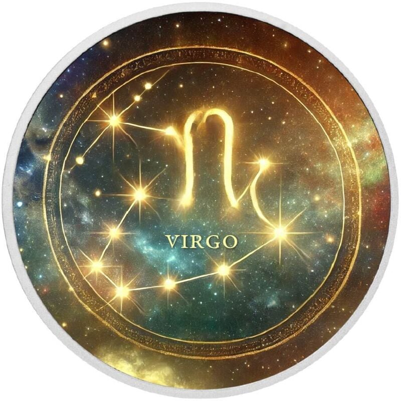 Sternzeichenkreis – Jungfrau, 1 oz silberfarbene Münze