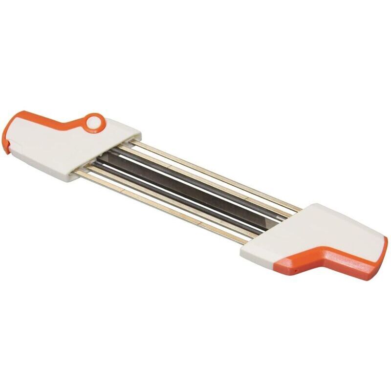 Stihl 2-in-1 Kettensägenschärfer 4,0 mm – Kettensägenfeile und -schärfer, kompatibel mit Stihl 3/8P Ketten – Schnell und einfach