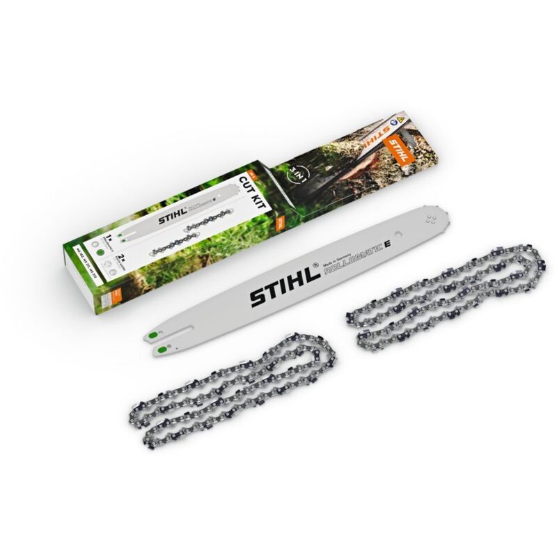 STIHL Schneidsatz Nummer 5 STIHL 2 Schienenketten für MS 180 - MS 181 - MS 211 Kettensägen
