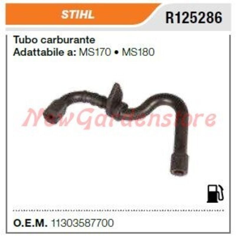 STIHL Kraftstoffschlauch STIHL Kettensäge MS171 MS181C MS211 R125286