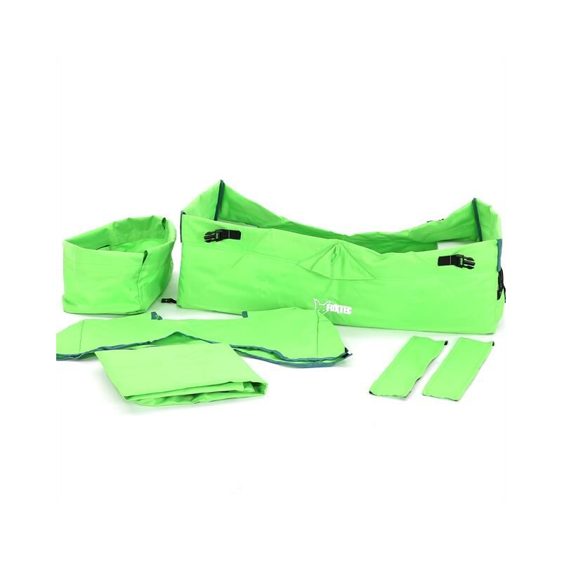 Stoff Bezug Bollerwagen komplett in Grün CT-500 - faltbarer Bollerwagen Wechselbezug - Fuxtec