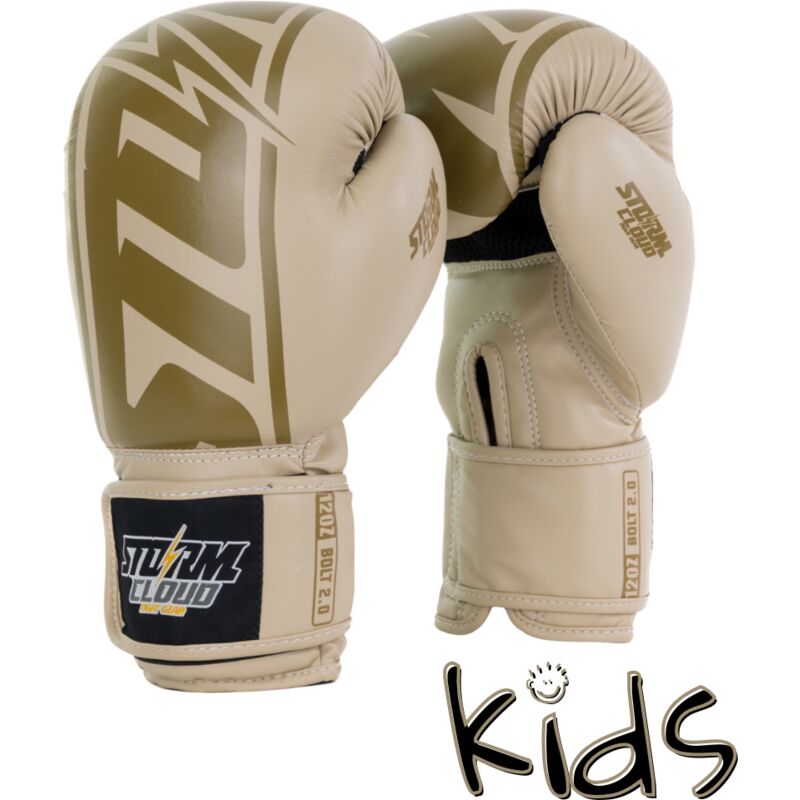 StormCloud Kinder-Boxhandschuhe Bolt 2.0 Sandstein 6oz 6oz
