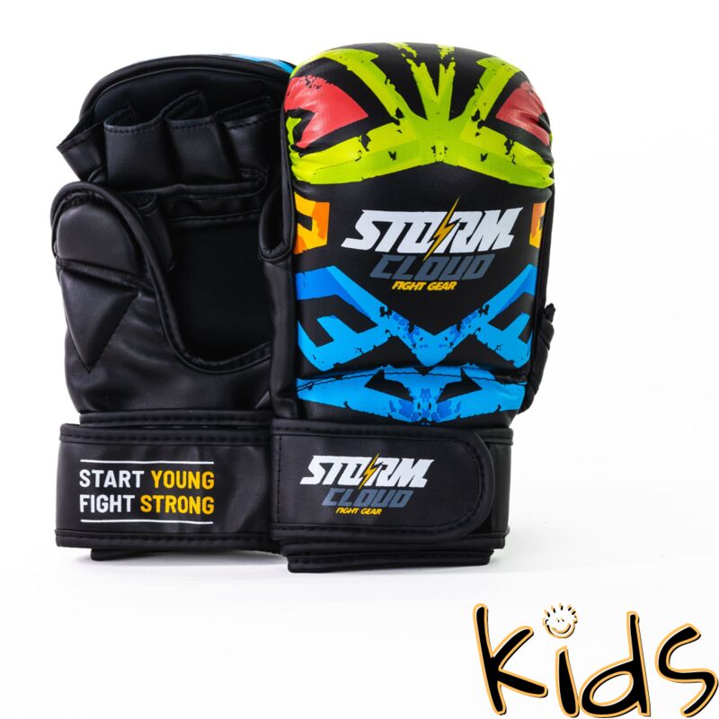 StormCloud Lynx Aztech Special Edition Junior S MMA-Handschuhe für Kinder