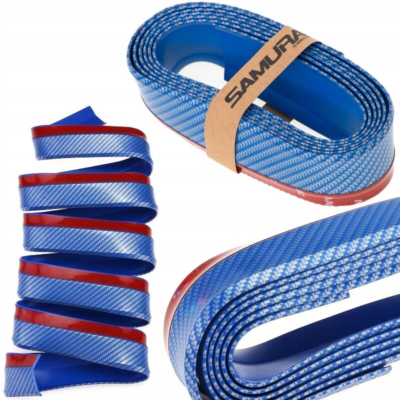 Stoßstangen-Schutzband 2,5m blau Tuning