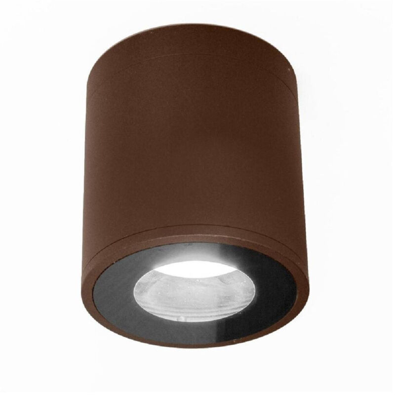 Trade Shop - Scheinwerferlampe Decke Badezimmer Badezimmer Duschkasten Lampenfassung GU10 Wasserdichte IP65 - Braun