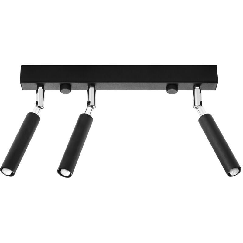 Sollux - Straight Bar Flush 3 Light Black G9 Straight Bar Flush 3 Hellschwarz G9
