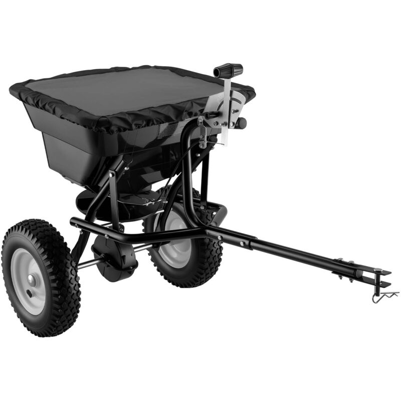 Wiltec - Streuwagen GT1507 29L für Dünger, Saatgut, Streusalz, Sand gleichmäßiges Streuen