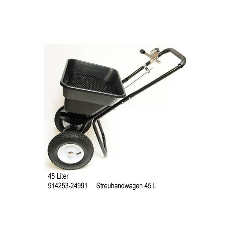 Dema - Streuwagen Schleuderstreuer Streuer Salz Saatgut Dünger 5 Modelle Winterdienst