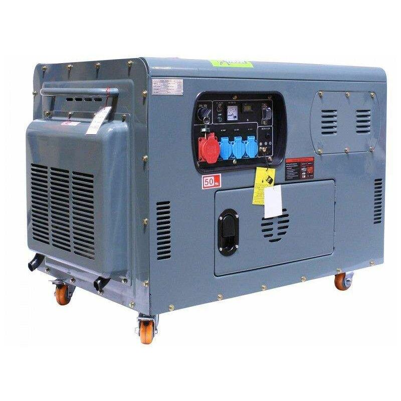 Varan Motors - 92691 STROMERZEUGER 12KVA STROMAGGREGAT 230/400V 3 PHASIG DIESEL SCHALLGEDÄMPFT