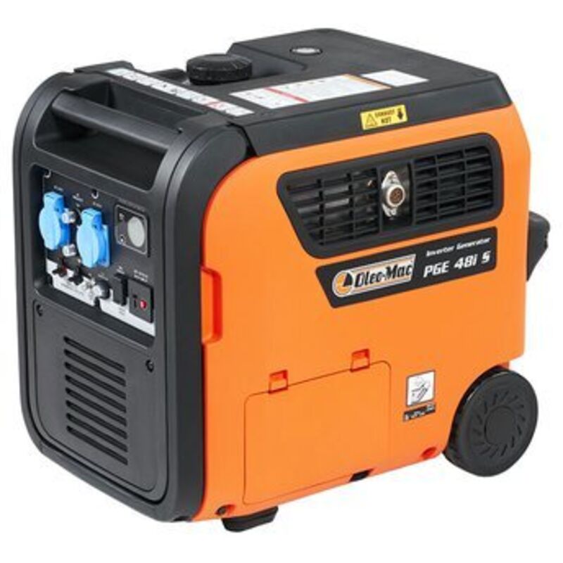 Stromerzeuger OLEOMAC PGE 48i S Motor Emak 224cc Autonomie 6,5h
