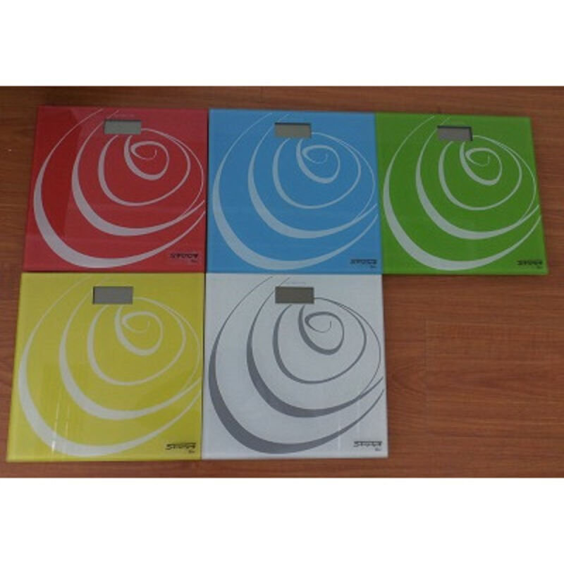 Stube 640 Personenwaage Rot Elektronische Personenwaage