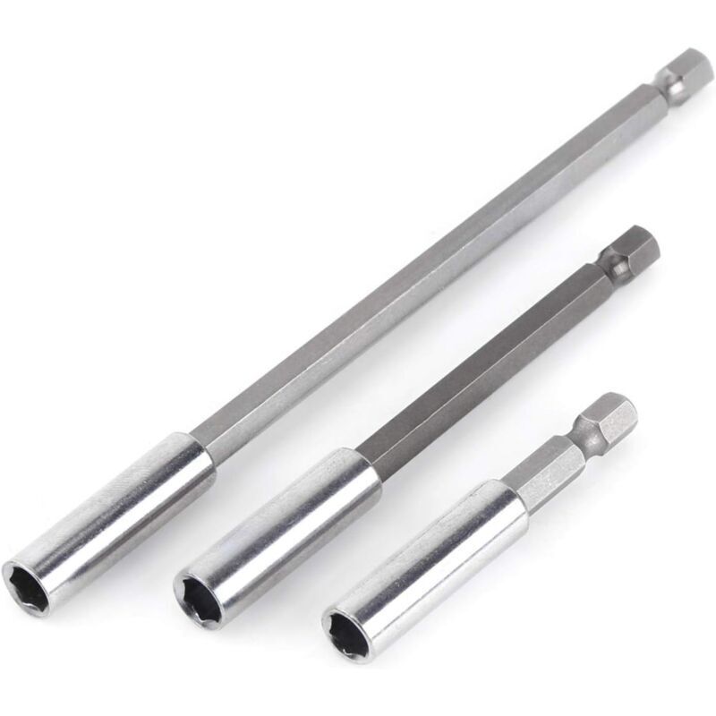 Stück 1/4-Zoll-Schaft-Magnet-Bithalter-Verlängerung, elektrische Bohrmaschine, Schraubendreher-Verlängerung für elektrische Bohrmaschine..DEBUNS