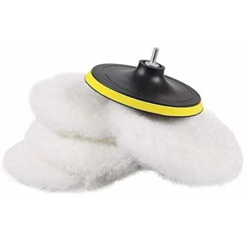 stücke 180mm Wolle Polieren Schwamm Disc Polieren Pads für Polieren Maschine Polieren Maschine