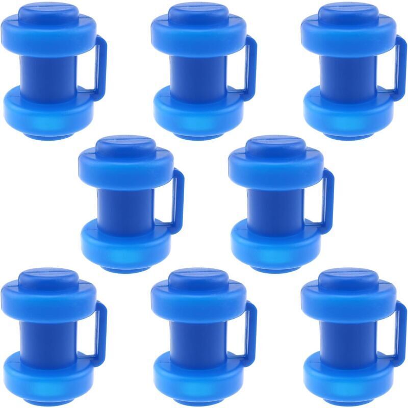 Stück 25 mm Trampolinkappen, Trampolin-Endkappen, passend für alle gemeinsam genutzten Trampolin-Netzstangen, Trampolin-Sicherheitsnetz-Zubehör