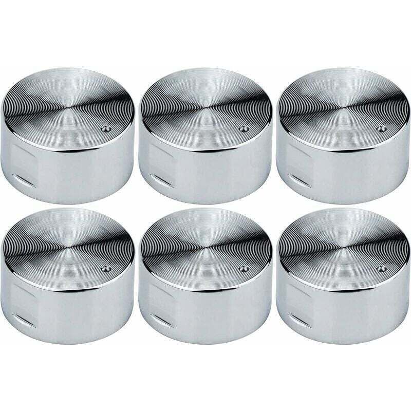 Stück 6 mm Universal-Gasherdknöpfe für Herd, Backofen, Kochfeld, Bedienschalter, Backofenschalter, Kochfeld-Bedienknöpfe