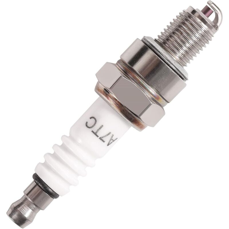 Stück A7TC Zündkerze, Rasenmäher-Zündkerze, Zündkerze mit massivem Anschluss als Ersatz für A7TC, für 50ccm, 70ccm, 90ccm, 125ccm, 150ccm 4-Takt ATV