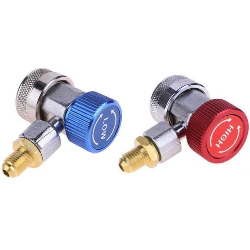 Ugreat - Stück Auto-Klimaanlagen-Schnellverbinder, Hochdruck-Niederdruck-R134A-Klimaanlagen