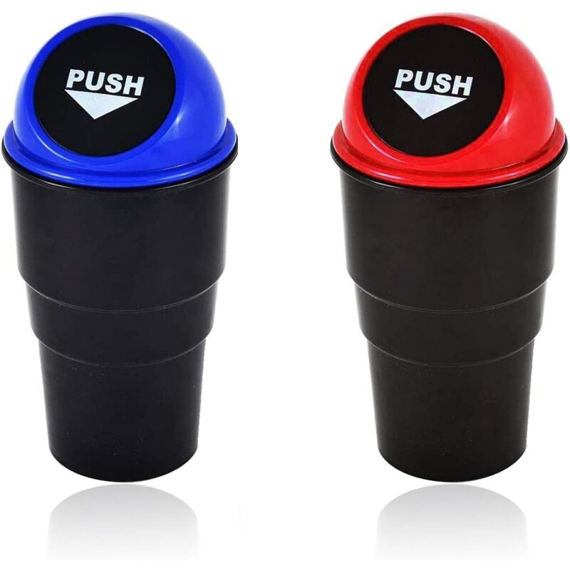 Stück Auto-Mülleimer, kleiner Auto-Mülleimer, Aufbewahrung von Autoabfällen, Mini-Aufbewahrungsbox-Organizer, Aufbewahrungsbehälter für Auto/Büro