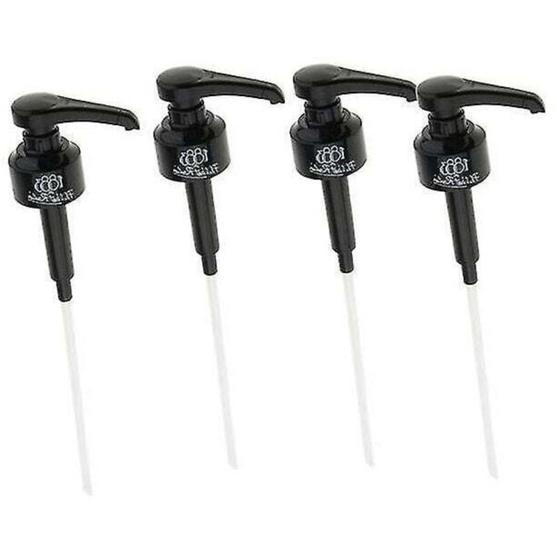 Stück Kaffee 1 Liter Spender Schwarz Sirup Pumpe Flüssigkeitsspender für Monin Sirup 10 ml Saftflasche D