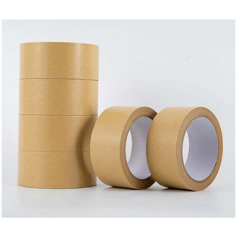 Stück Kraftpapier-Klebeband, recycelbar, beschreibbar, zerreißbar, hohe Zugfestigkeit, zum Verschließen von Kartons und Bilderrahmen, 2 cm x 25 m,